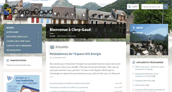 Desktop Screenshot of cierpgaud.fr