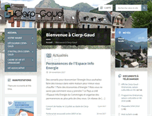 Tablet Screenshot of cierpgaud.fr